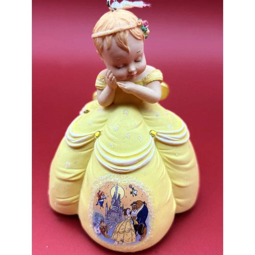 DISNEY'S Belle Beauty & The Beast A Dream Come True Ornament Ashton Drake